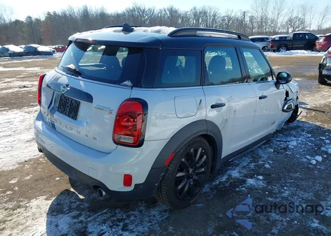 2019 Mini Countryman Cooper S z USA, uszkodzony, nr VIN WMZYT5C59K3G92049
